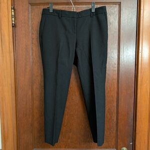 Like New! Women's Theory Testra Wool Blend Textured Black Dress Pants